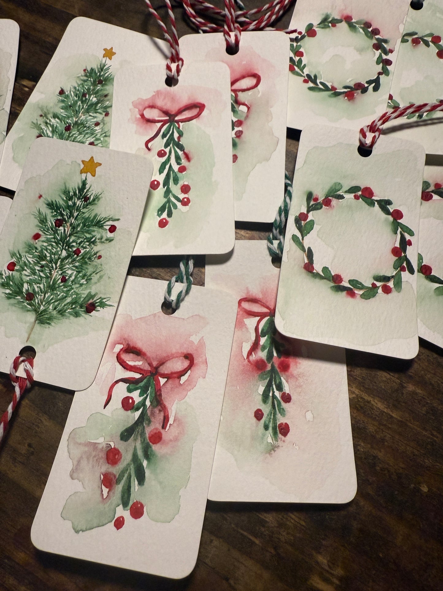 Holly Jolly Gift Tags