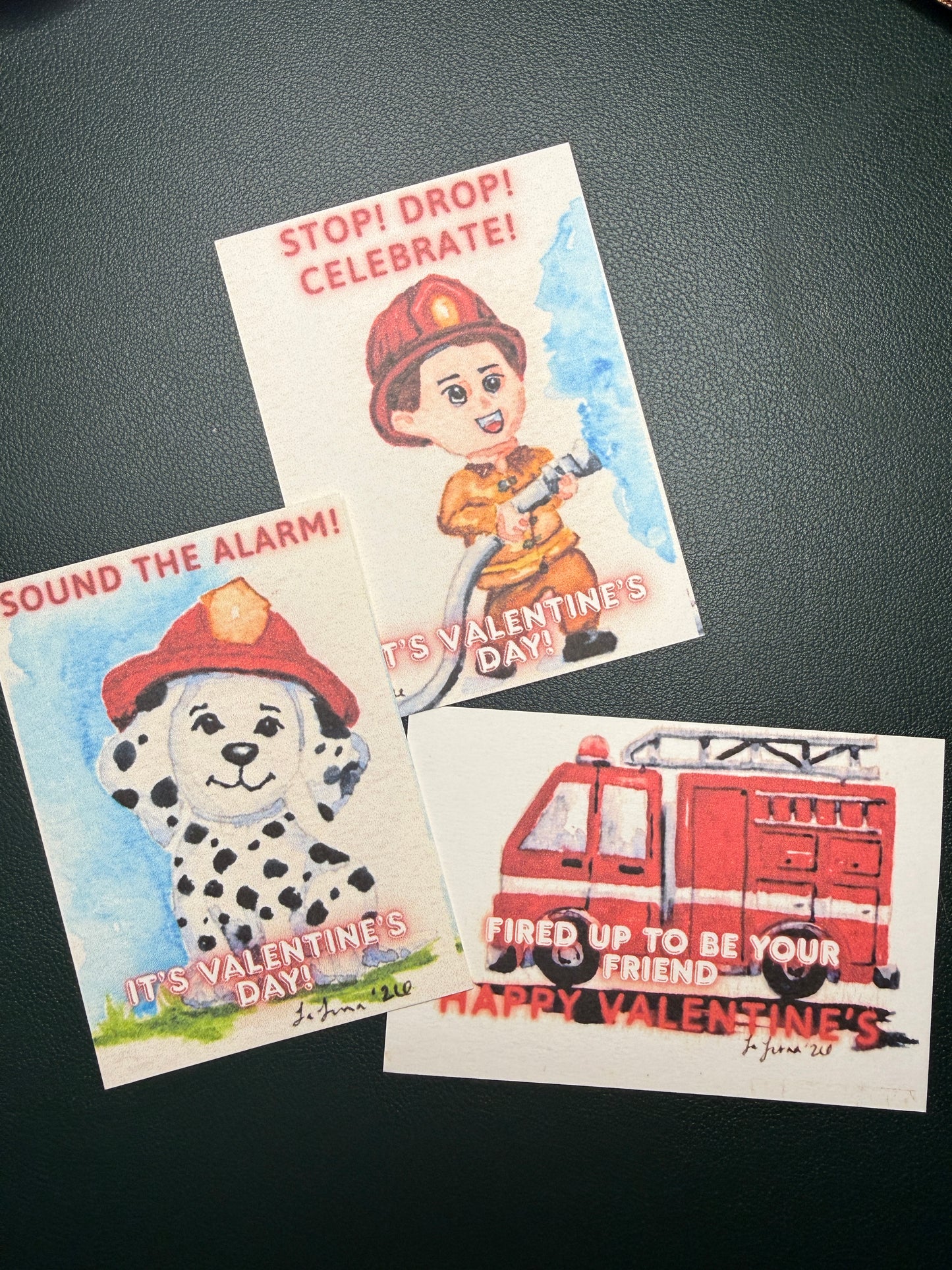 Fired Up Kids Class Valentine Cards