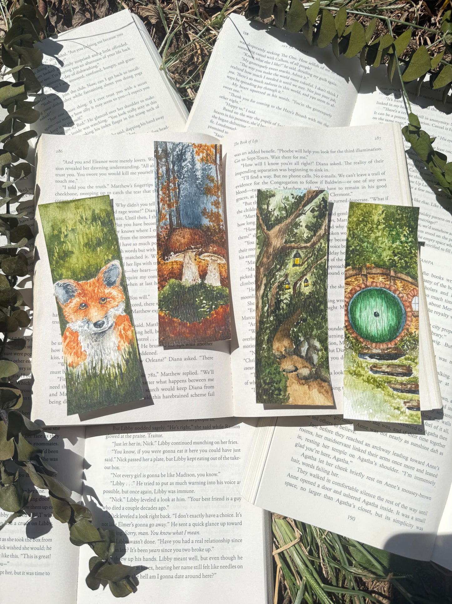 Lighted Path Bookmark