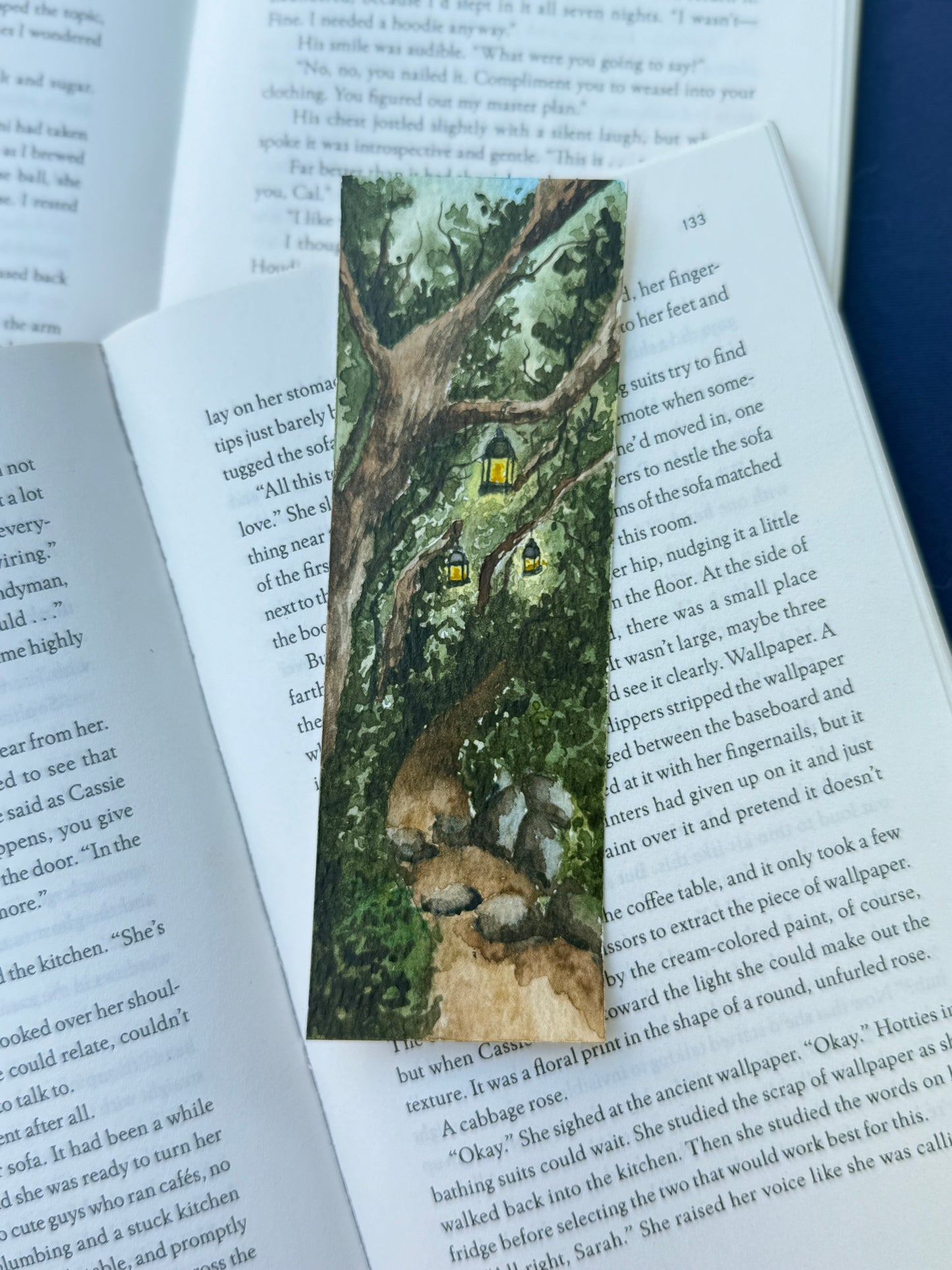 Lighted Path Bookmark