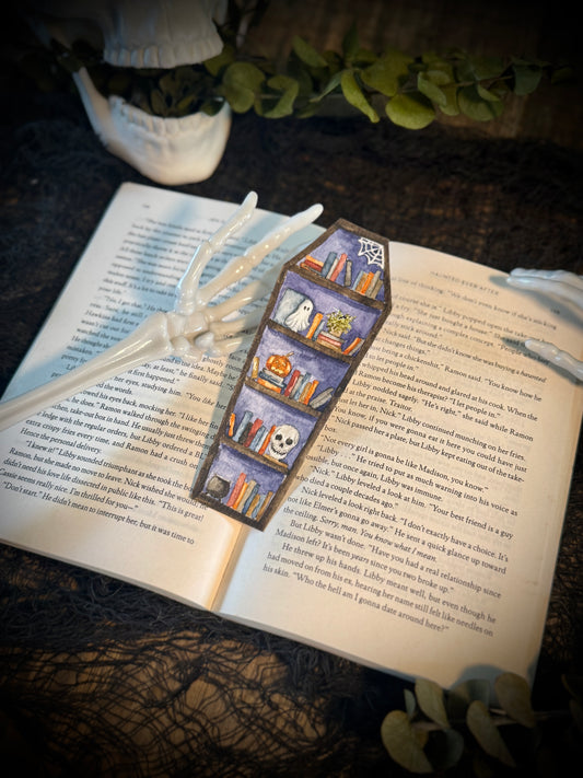 Halloween Bookshelf Bookmark