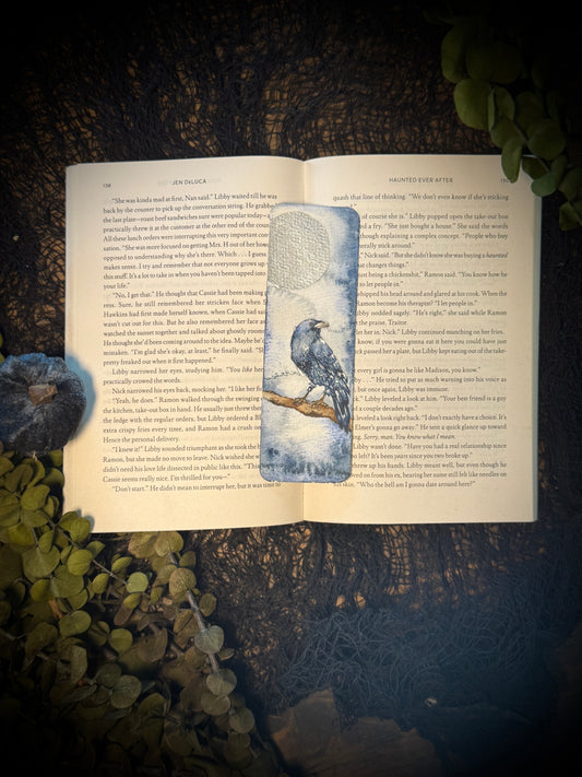 Raven Moon Bookmark