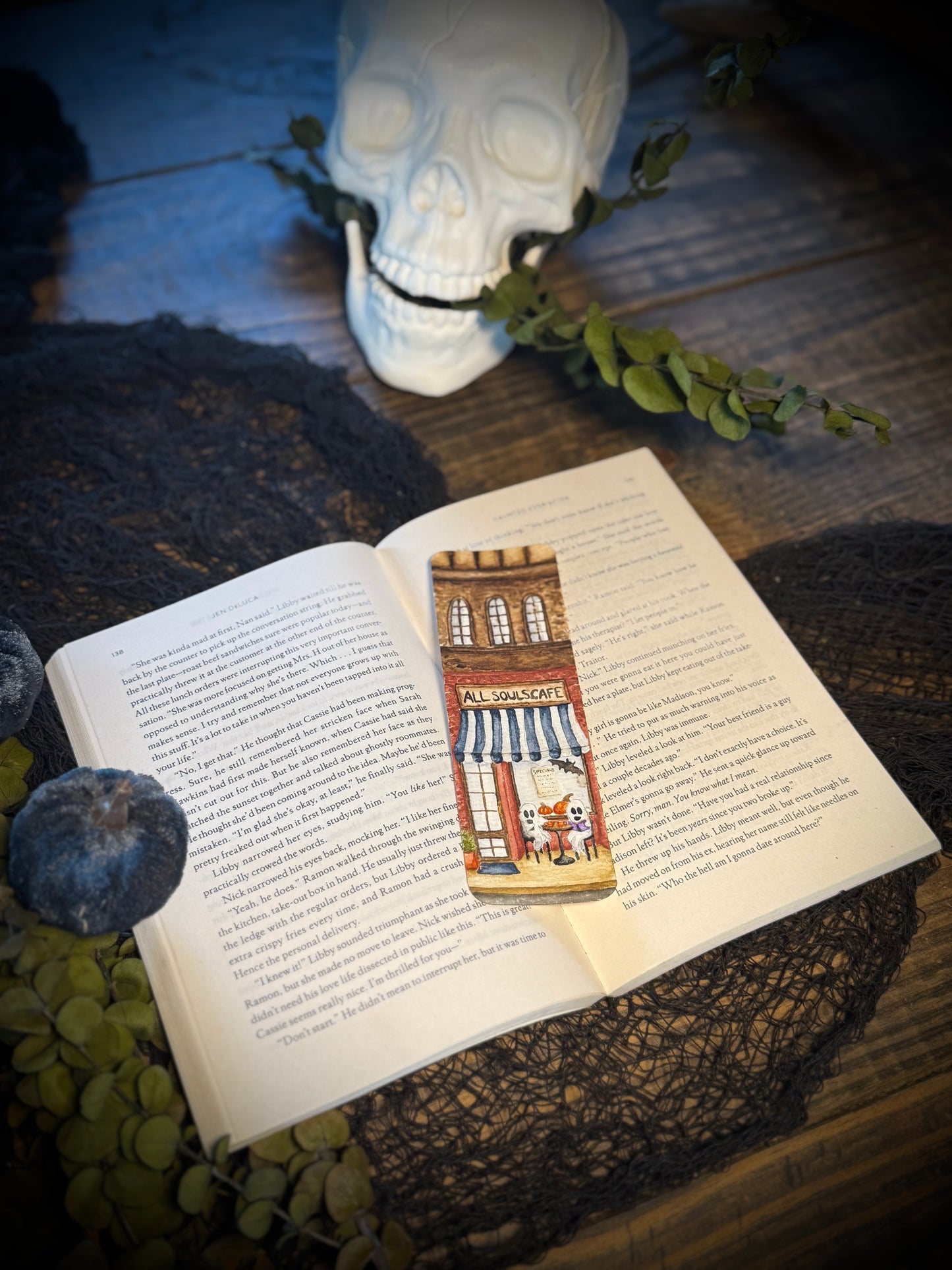 All Souls Cafe Bookmark