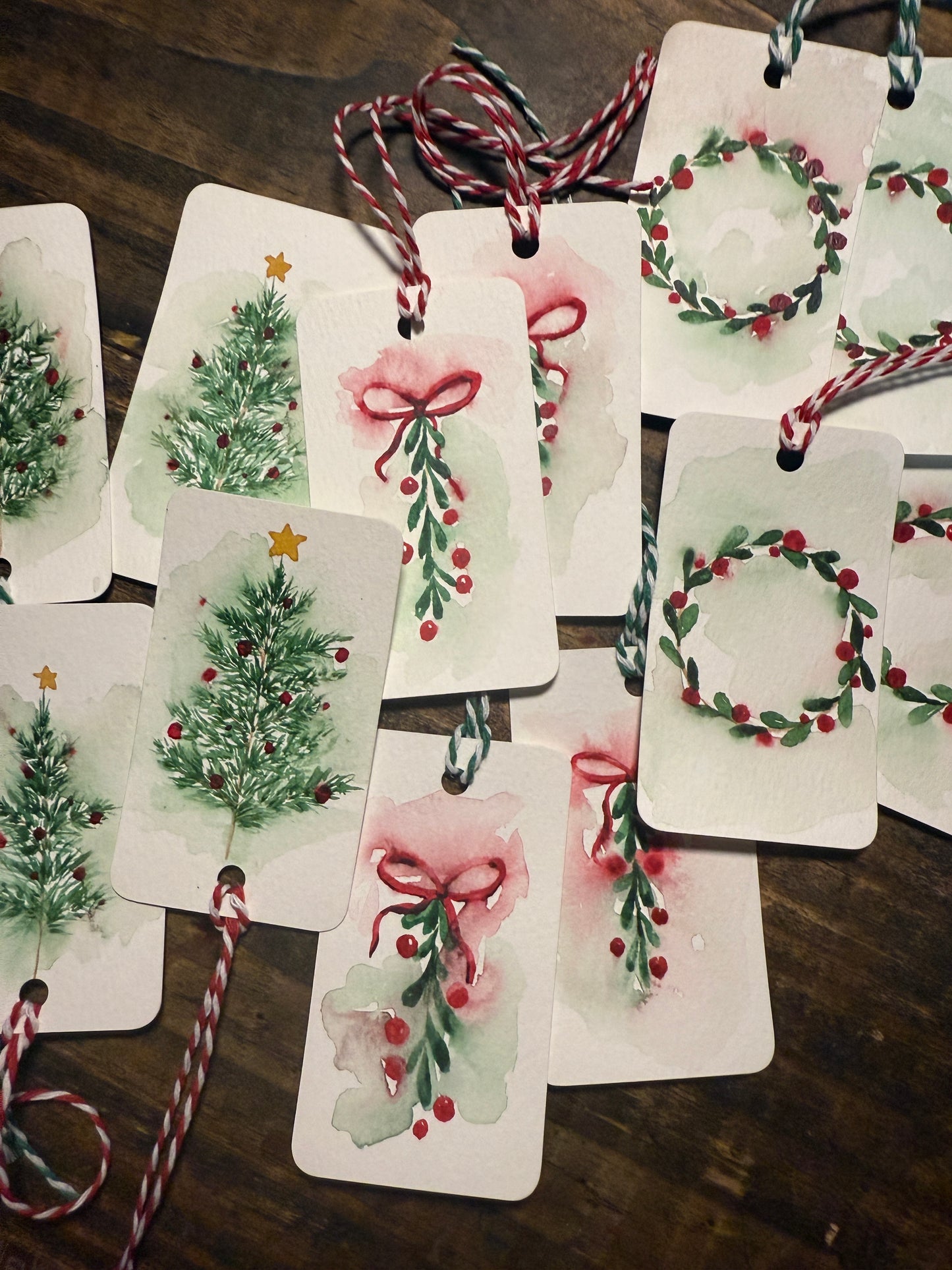 Holly Jolly Gift Tags