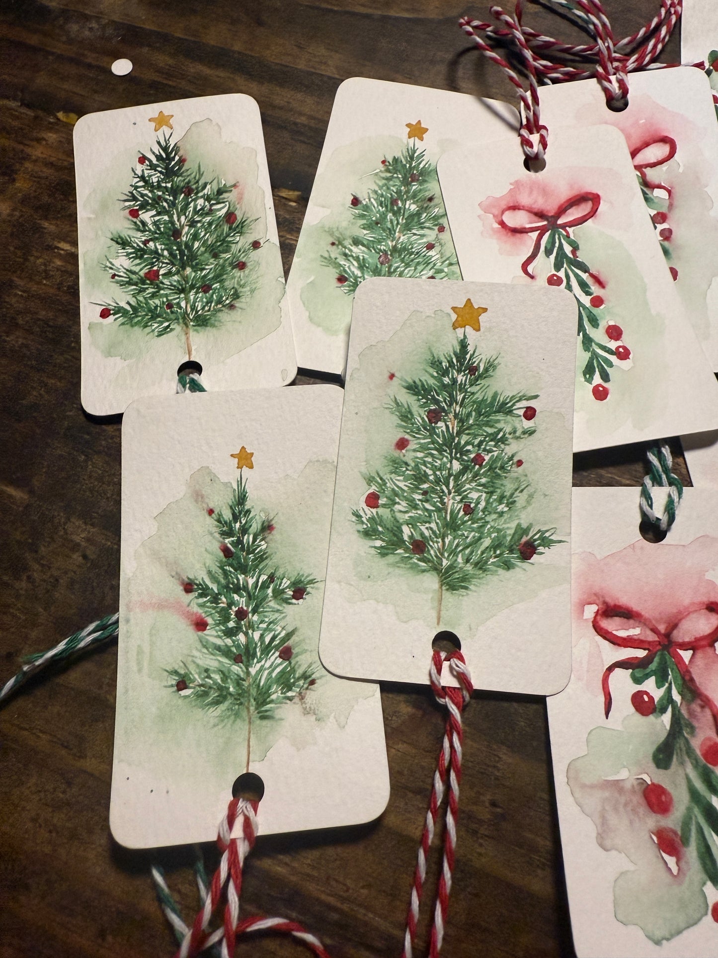 Holly Jolly Gift Tags