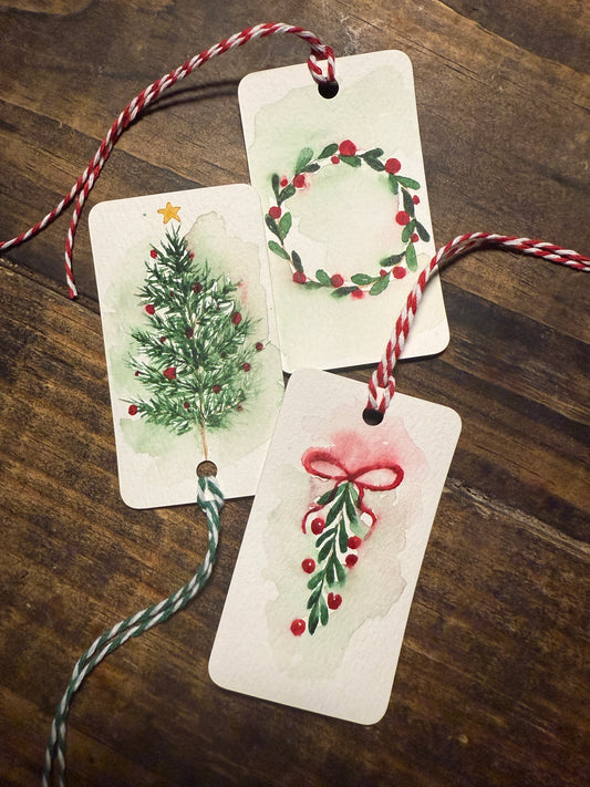 Holly Jolly Gift Tags