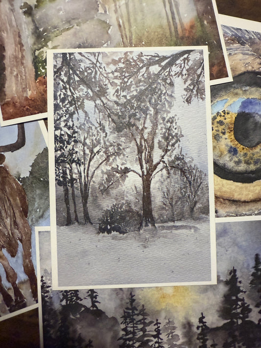 Winter Trees Print