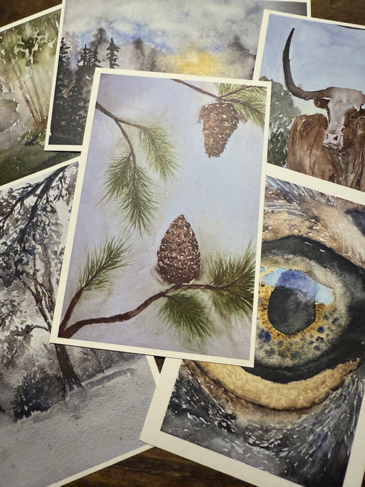 View Through the Trees Print