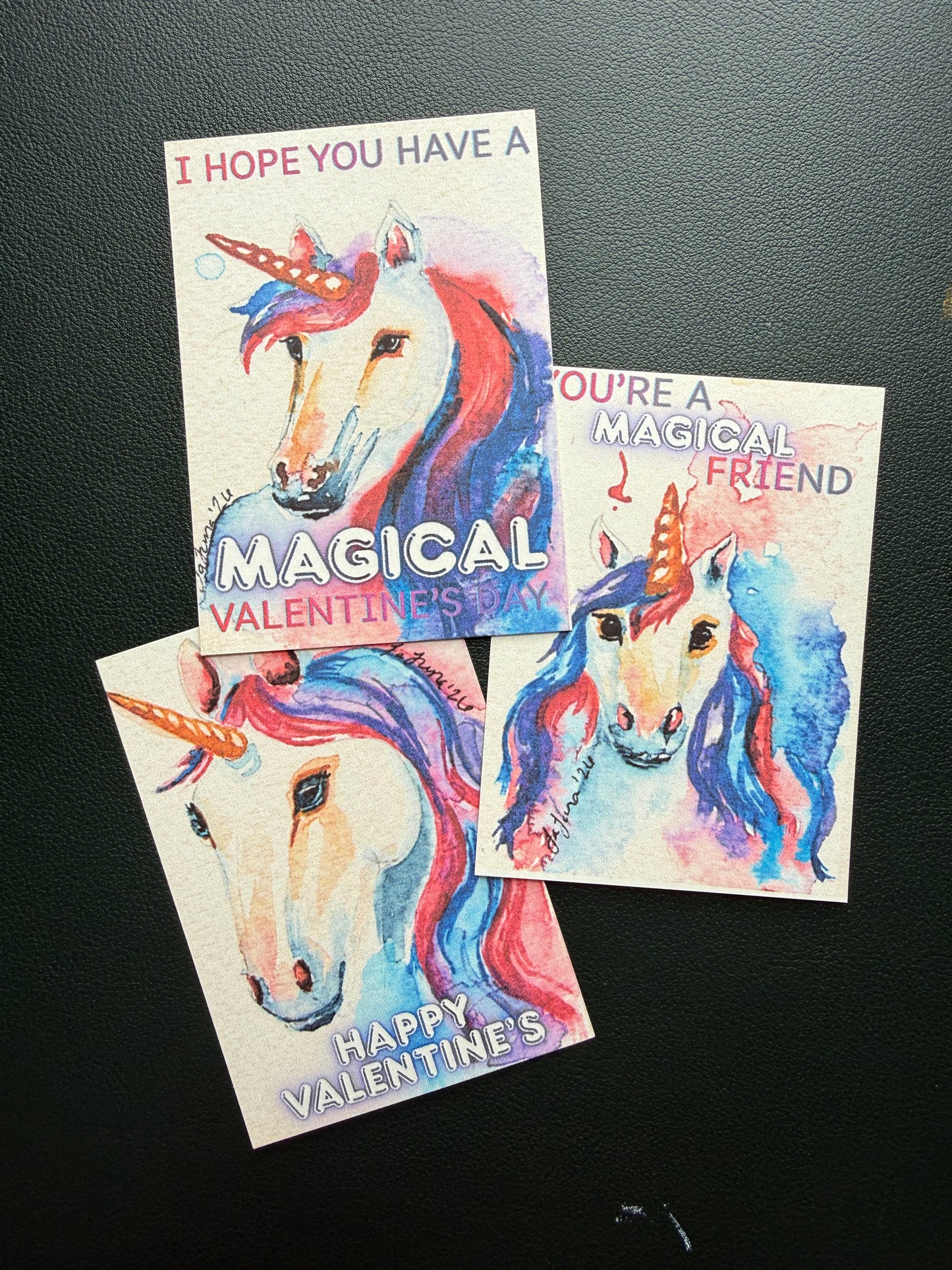 Magical Friends Kids Class Valentines