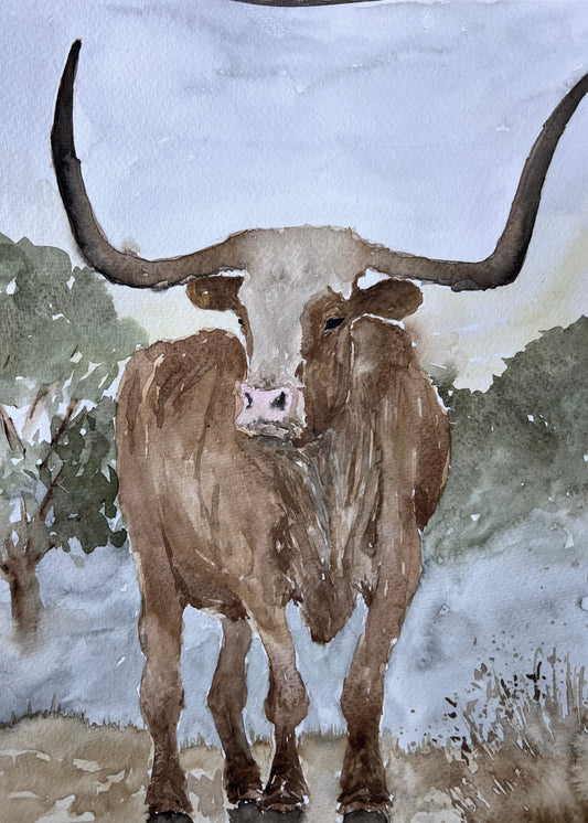 Cattle Drive Print