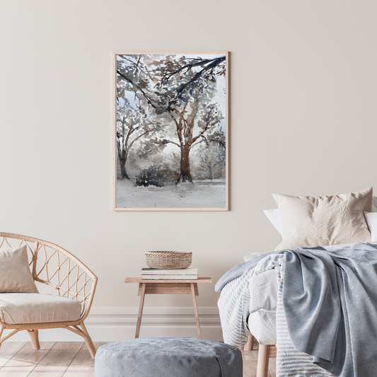 Winter Trees Print