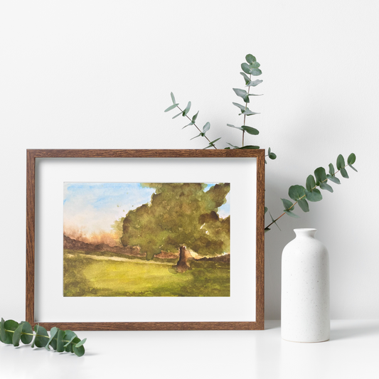 A Farmers View Print